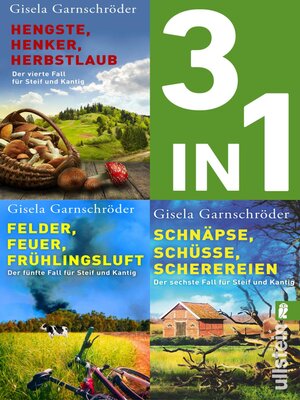 cover image of Steif und Kantig ermitteln – Band 4-6 der beliebten Cosy-Crime-Reihe